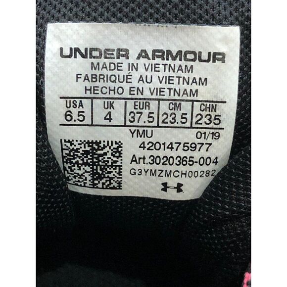 Under Armour Womens sneakers size 6.5 - Picture 4 of 4